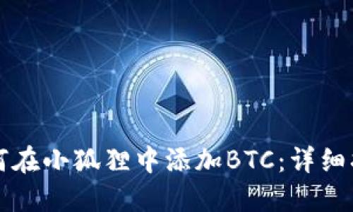 如何在小狐狸中添加BTC：详细指南